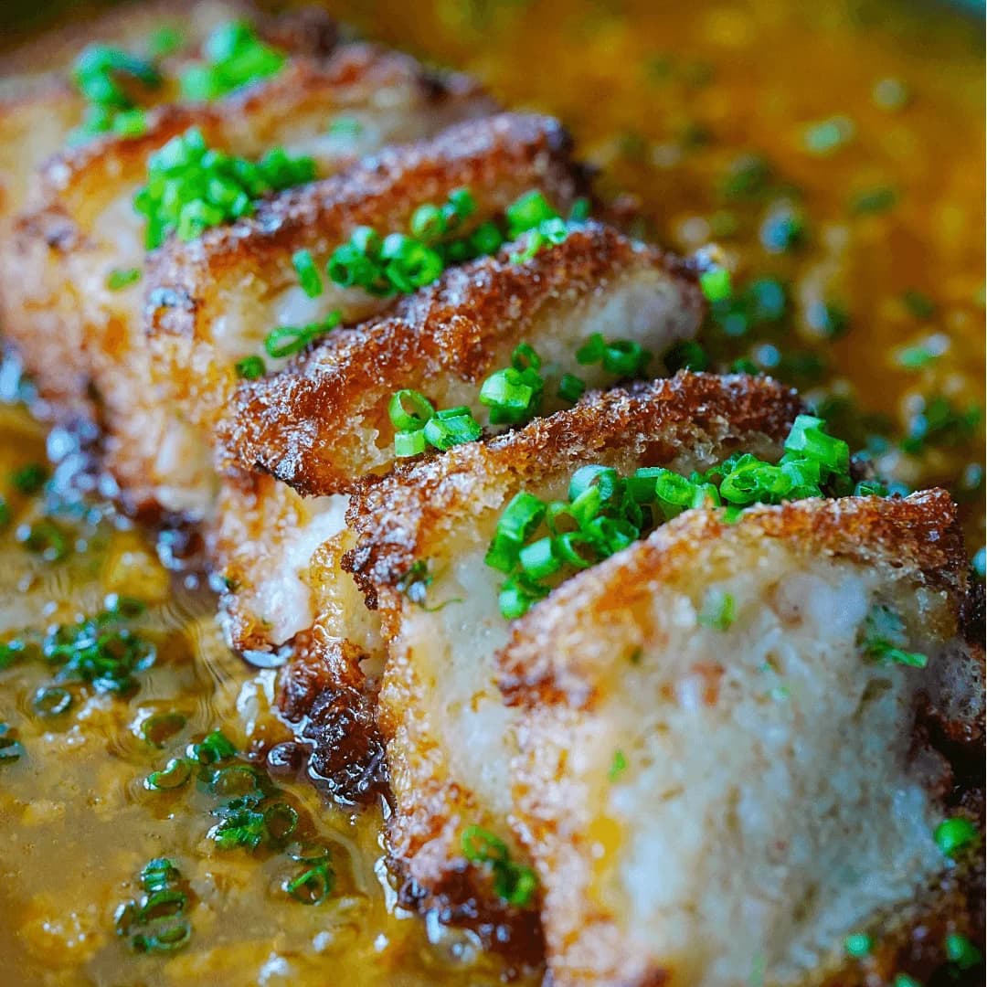 Tôm Toast with Nha Trang crab sauce